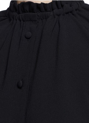 Detail View - Click To Enlarge - CO - Gathered crepe blouse