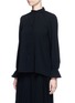 Front View - Click To Enlarge - CO - Gathered crepe blouse