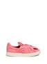 Main View - Click To Enlarge - PORTS 1961 - Twist bow leather sneakers