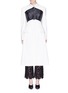 Main View - Click To Enlarge - PROENZA SCHOULER - Faux leather bustier panel coat