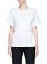 Main View - Click To Enlarge - PROENZA SCHOULER - Tie mock corset T-shirt