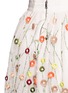 Detail View - Click To Enlarge - ALICE & OLIVIA - 'Catrina' floral embellished tulle skirt