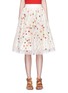 Main View - Click To Enlarge - ALICE & OLIVIA - 'Catrina' floral embellished tulle skirt