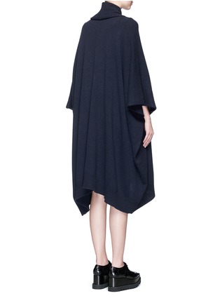 Back View - Click To Enlarge - STELLA MCCARTNEY - Wool-cashmere knit cape