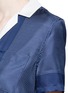 Detail View - Click To Enlarge - EQUIPMENT - 'Keira Tie Front' foulard dot print silk shirt