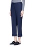 Front View - Click To Enlarge - THEORY - 'Contour' virgin wool cropped pants