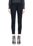 Main View - Click To Enlarge - J BRAND - 'Anja' luxe sateen cuffed skinny pants