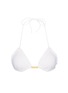 Main View - Click To Enlarge - VIX - 'Fresh White Scales' triangle bikini top