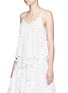 Front View - Click To Enlarge - ALICE & OLIVIA - 'Emmeline' floral lace tank top