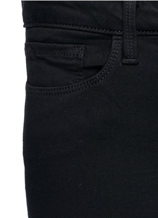 Detail View - Click To Enlarge - L'AGENCE - 'The Chantal' skinny ankle grazer pants