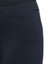 Detail View - Click To Enlarge - J BRAND - 'Quin' ribbon waist cropped scuba leggings