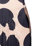 Detail View - Click To Enlarge - STELLA MCCARTNEY - Polka dot print pleated silk dress