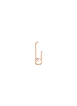 Main View - Click To Enlarge - MESSIKA - x Gigi Hadid 'Move Addiction' diamond 18k rose gold single earring