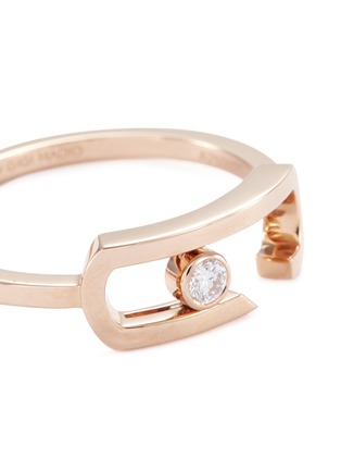 Detail View - Click To Enlarge - MESSIKA - x Gigi Hadid 'Move Addiction' diamond 18k rose gold ring