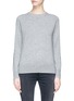 Main View - Click To Enlarge - THEORY - Stripe sleeve cashmere sweater