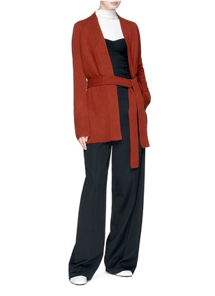 Figure View - Click To Enlarge - THEORY - 'Malinka C' cashmere long cardigan