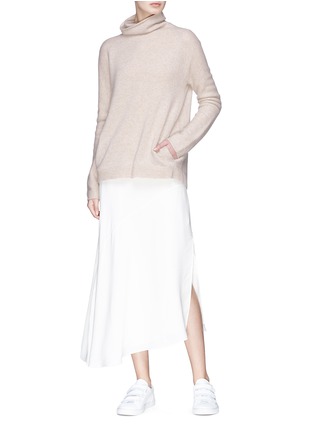 Figure View - Click To Enlarge - THEORY - 'Norman B' cowl neck cashmere sweater