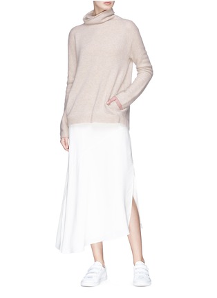 Figure View - Click To Enlarge - THEORY - 'Norman B' cowl neck cashmere sweater