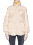Main View - Click To Enlarge - THEORY - Reversible lambskin shearling patchwork jacket