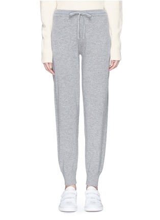Main View - Click To Enlarge - THEORY - Stripe outseam cashmere pants