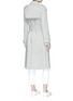 Back View - Click To Enlarge - THEORY - Double-faced wool-cashmere melton trench coat