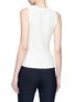 Back View - Click To Enlarge - THEORY - Flared sleeveless knit top