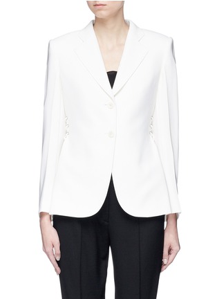 Main View - Click To Enlarge - THEORY - 'Laced' crepe blazer