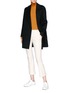Figure View - Click To Enlarge - THEORY - 'Boy' wool-cashmere melton coat
