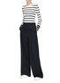 Figure View - Click To Enlarge - THEORY - Stripe rib knit sweater
