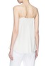 Back View - Click To Enlarge - THEORY - Flared crepe camisole top