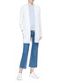 Figure View - Click To Enlarge - THEORY - Cashmere open cardigan