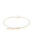 Figure View - Click To Enlarge - LC COLLECTION JEWELLERY - Diamond 18k yellow gold moon bracelet