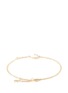 Figure View - Click To Enlarge - LC COLLECTION JEWELLERY - Diamond 18k yellow gold moon bracelet
