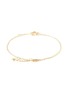 Figure View - Click To Enlarge - LC COLLECTION JEWELLERY - Diamond 18k yellow gold cutout star bracelet