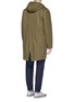 Back View - Click To Enlarge - PS PAUL SMITH - Two-in-one coat and bomber jacket