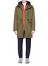 Main View - Click To Enlarge - PS PAUL SMITH - Two-in-one coat and bomber jacket
