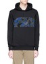 Main View - Click To Enlarge - PS PAUL SMITH - Camouflage print panel hoodie