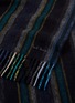Detail View - Click To Enlarge - PAUL SMITH - Stripe lambswool scarf