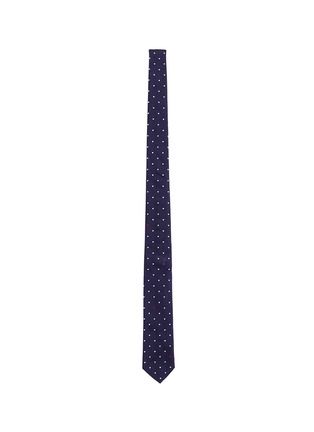 Main View - Click To Enlarge - PAUL SMITH - Heart jacquard silk tie