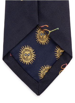 Detail View - Click To Enlarge - PAUL SMITH - Sunglasses jacquard silk tie