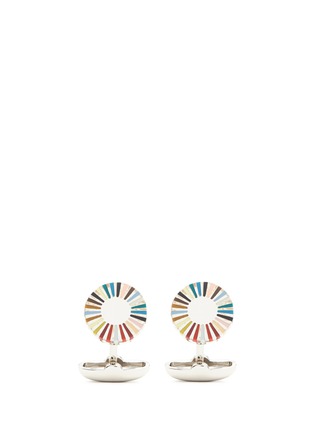 Main View - Click To Enlarge - PAUL SMITH - Stripe cufflinks