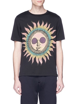 Main View - Click To Enlarge - PAUL SMITH - 'Sun' print T-shirt