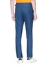 Back View - Click To Enlarge - PAUL SMITH - Wool-silk houndstooth pants