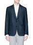 Main View - Click To Enlarge - PAUL SMITH - Wool-silk micro houndstooth soft blazer