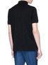 Back View - Click To Enlarge - PAUL SMITH - Sunglasses embroidered polo shirt