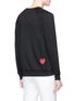 Back View - Click To Enlarge - PAUL SMITH - Mixed appliqué sweatshirt