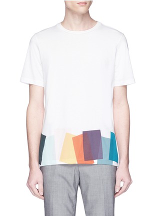 Main View - Click To Enlarge - PAUL SMITH - Geometric print T-shirt