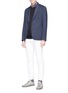 Figure View - Click To Enlarge - PAUL SMITH - Wool-blend soft blazer