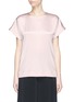 Main View - Click To Enlarge - CÉDRIC CHARLIER - Tie sleeve satin top