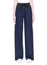 Main View - Click To Enlarge - CÉDRIC CHARLIER - Button outseam virgin wool blend suiting pants
